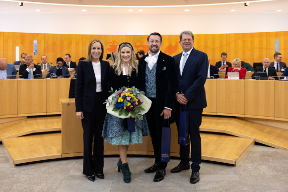Hessentagspaar 2026 aus Fulda im Landtag