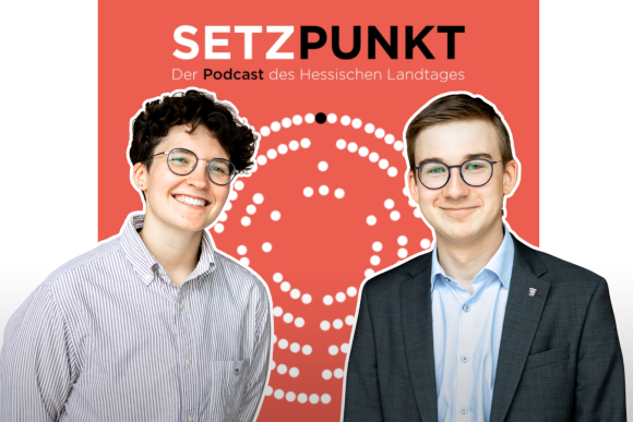 Die FSJ-ler Charlotte und Marius laden zu einer neuen Folge von "Setzpunkt" ein.