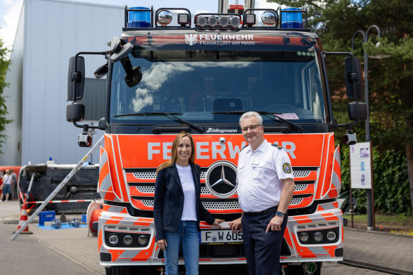 Hessentag 2026 Wallmann auf der Blaulichtmeile