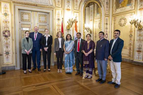 Delegation aus Indien im Landtag