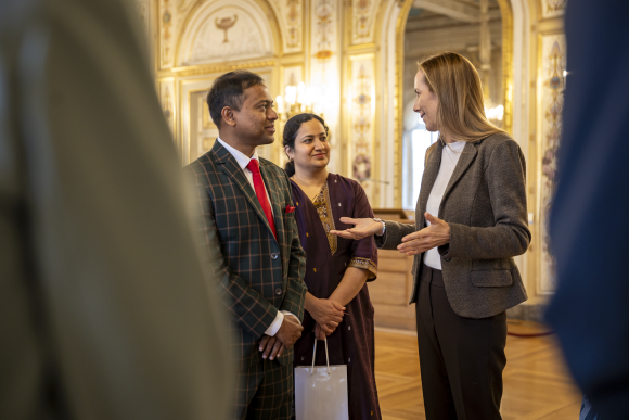 Delegation aus Indien im Landtag