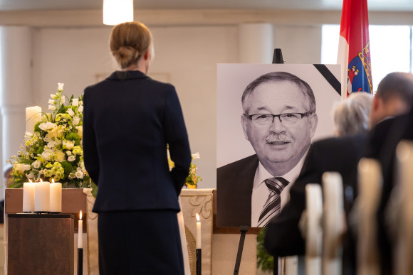 Trauergottesdienst für Norbert Kartmann