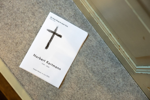 Trauergottesdienst für Norbert Kartmann