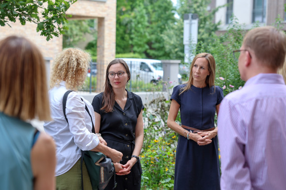 Besuch des Geschichtsorts in den ehemaligen Adlerwerken in Frankfurt