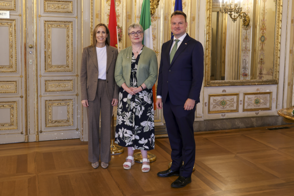 Antrittsbesuch der irischen Botschafterin