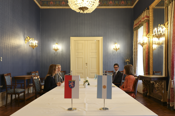 Antrittsbesuch der Botschafterin der Argentinischen Republik