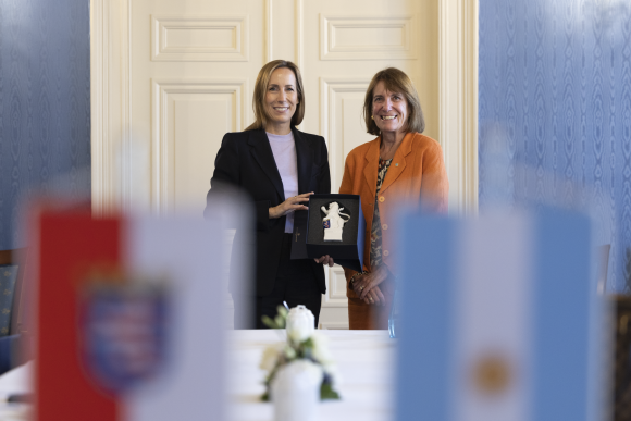 Antrittsbesuch der Botschafterin der Argentinischen Republik