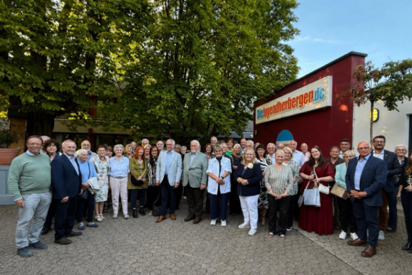 Ausflug Ehemalige an den Mittelrhein Gruppenbild