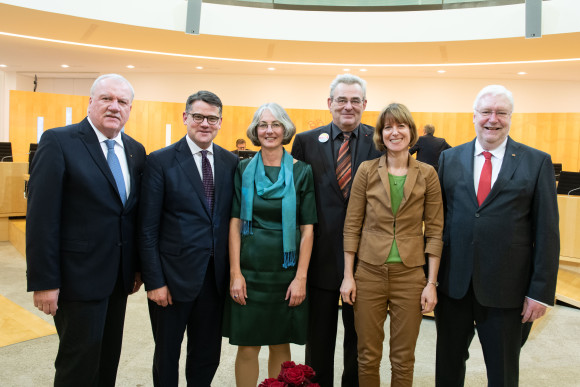 Frank Lortz und Präsidium