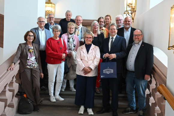 Besuch Ehemalige in Fulda Gruppenfoto