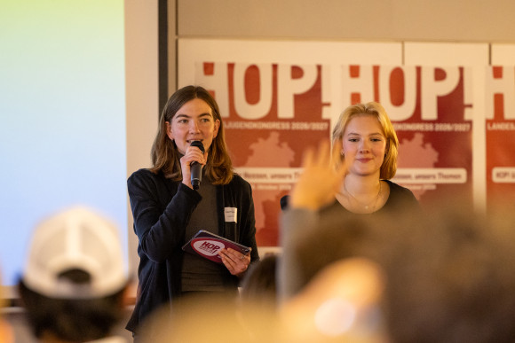 HOP! Landesjugendkongress Gesprächsrunde