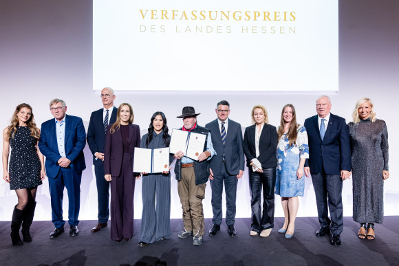 Verleihung des Verfassungspreises des Landes Hessen