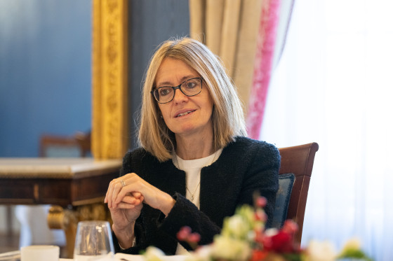 Besuch der britischen Botschafterin Jill Gallard