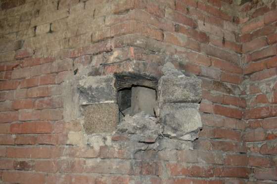 Schäden im Mauerwerk