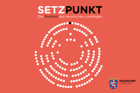 Das Logo des Podcasts SETZPUNKT