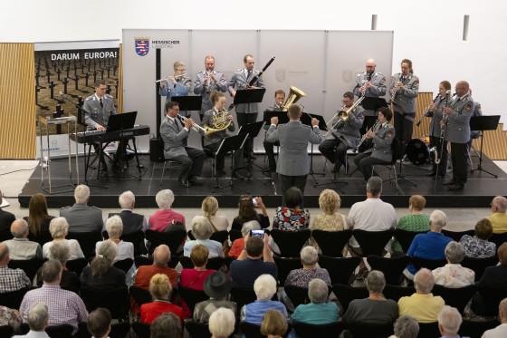 Orchester vor Publikum