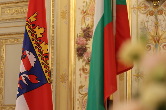 Fahnen Hessen Bulgarien