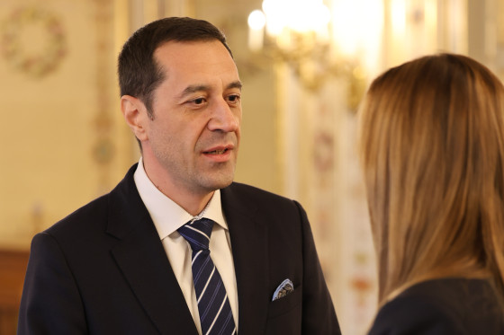 bulgarischer Botschafter im Gespräch