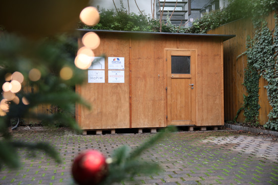 Minihaus für Obdachlose