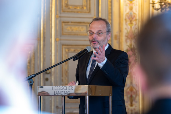 Dr. Felix Klein bei seinem Festvortrag
