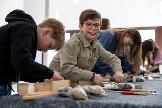 Kinder handwerken