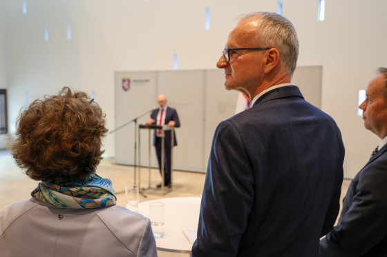 René Rock am Rednerpult