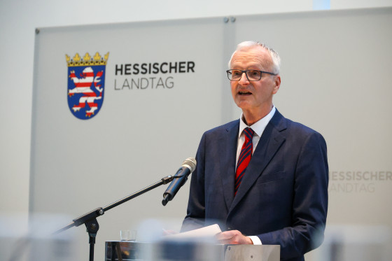 Peter Wagner am Rednerpult