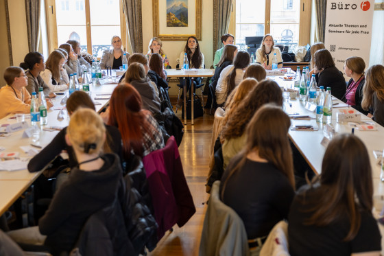 Workshop für Mädchen im Landtag