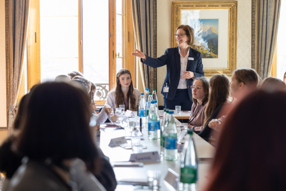 Workshop für Mädchen im Landtag