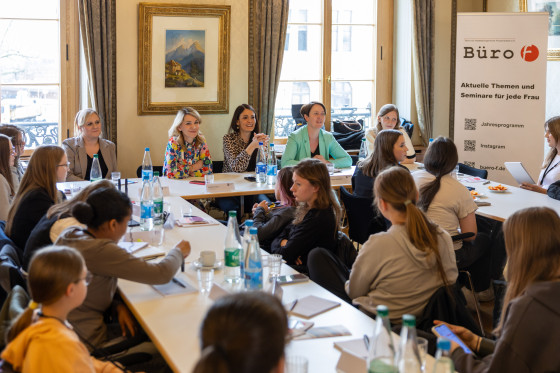 Workshop für Mädchen im Landtag