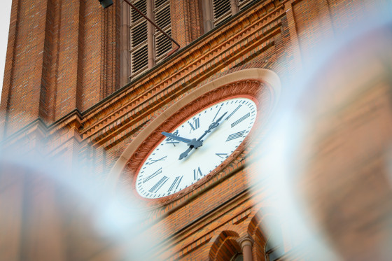 Uhr im Turm Marktkirche