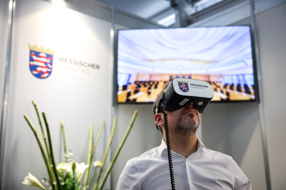 Hessentag 2025 VR-Tour durch den Landtag