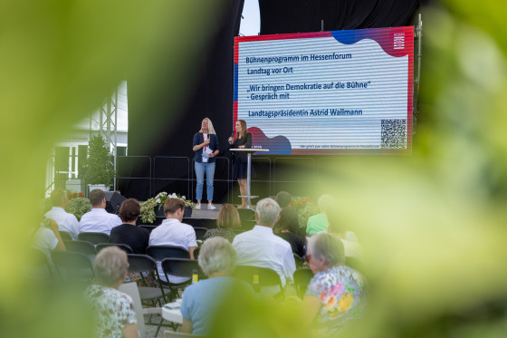 Hessentag 2025 Bühnenauftritt Totale