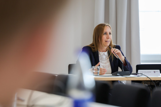 Landtagspräsidentin Astrid Wallmann