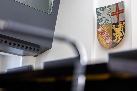 Besuch im Saarland Wappen