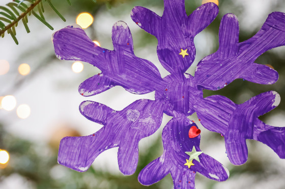 Weihnachtsbaum 2025 Schneeflocke