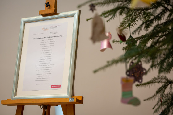 Weihnachtsbaum 2025 Zimmermannspruch