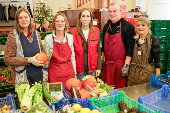 Dank für Einsatz 2025 Tafel Gruppenbild