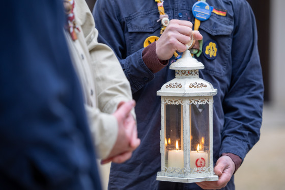 Friedenslicht 2025 Laterne