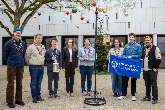 Friedenslicht 2025 Gruppenbild