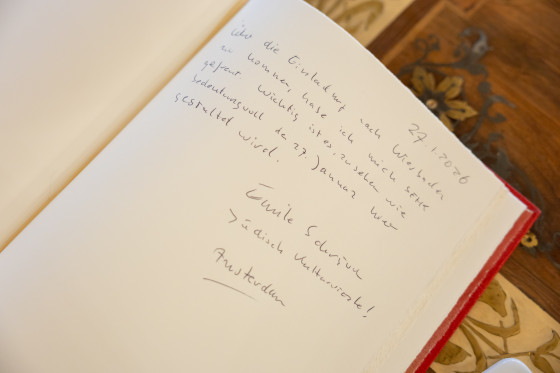 Gedenken für die Opfer des Nationalsozialismus Gästebuch