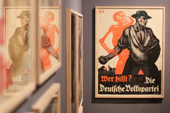 Eröffnung Plakatausstellung Plakate