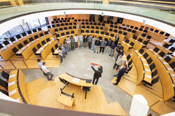 Seminar 80 Jahre Hessen Plenarsaal