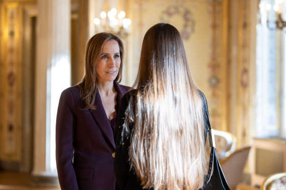 Besuch Oleksandra Matviichuk Gespräch
