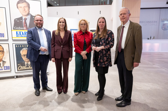 Abend der Kultur Politische Plakate Gruppenbild