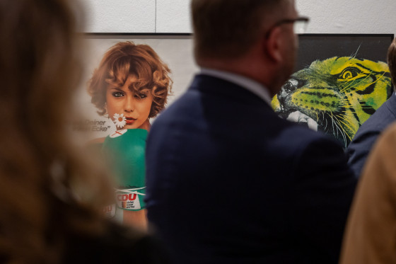 Abend der Kultur Politische Plakate Grünen-Plakat