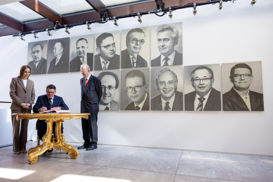 Eröffnung Präsidentengalerie