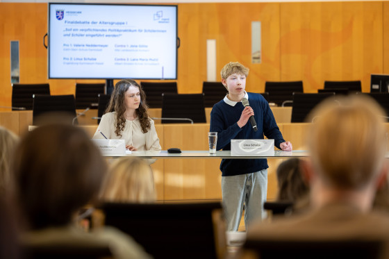 Jugend debattiert Landesfinale 2026