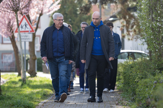 Ortstermin Petitionsausschuss Wiebelsbach Rundgang