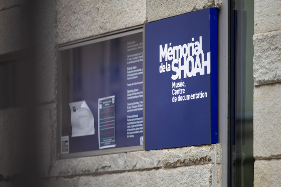 Tafel Mémorial de la Shoah